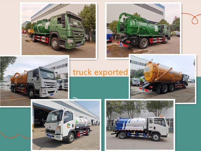 FAW 10cbm 6wheeler Honey Sucker Septic Sewer Sludge Tank Fecal Waste Vacuum Sewage Suction Truck