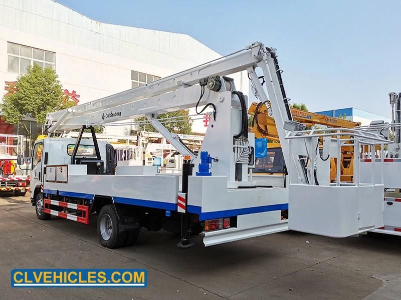 Isuzu 700p 190HP 22m Aerial Work Platform Bucket Truck