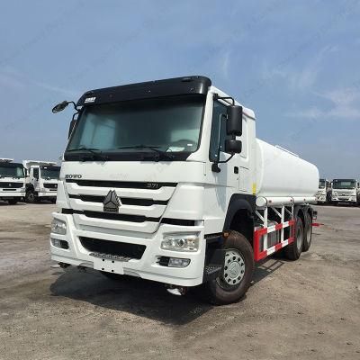 Road Cleaner Sinotruck HOWO 20cbm 6*4 Water Tank Truck