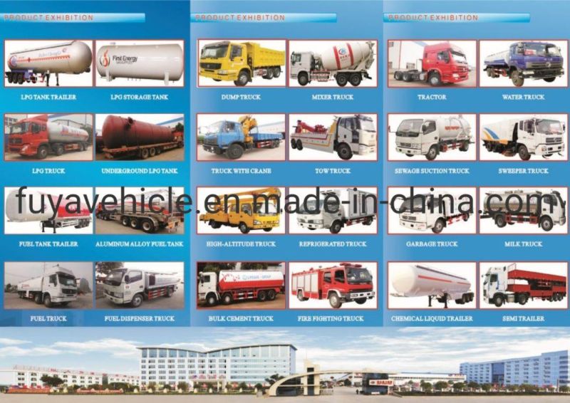 10tons LPG Tank Truck Transport Propane Gas for Cylinder