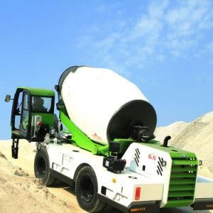 Self -Loading Concrete Mixer with Pump Truck