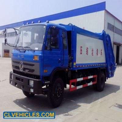 Dongfeng 10cbm (8ton) Refuse Compactor Garbage Compressed Truck