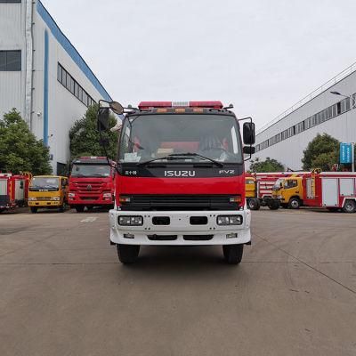 Isuzu 16cbm Water Pumper Tank Fire Fighting Engine Truck