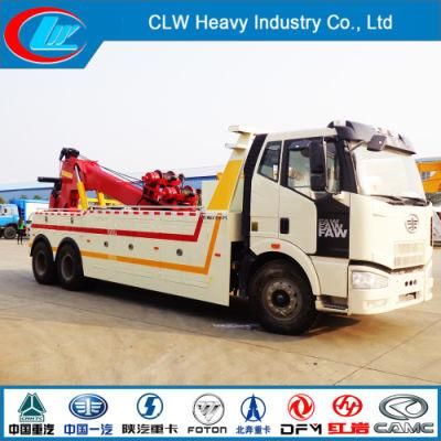 FAW 6X4 Wrecker Towing Breakdown Recovery 360 Degree Rotator Truck