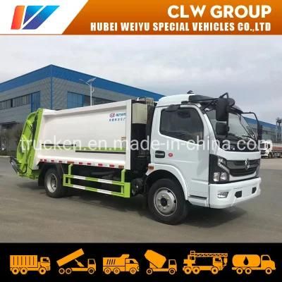 Dongfeng 5cbm 6cbm 7cbm Rear Loader Trash Garbage Compactor Truck