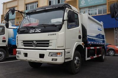 Dongfeng 6 Wheels 5ton LHD Compression Garbage Compactor Truck