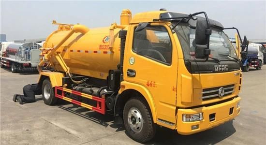 5ton Sewer Suction Scavenger Tank 5000L Septic Tank Truck for Sale