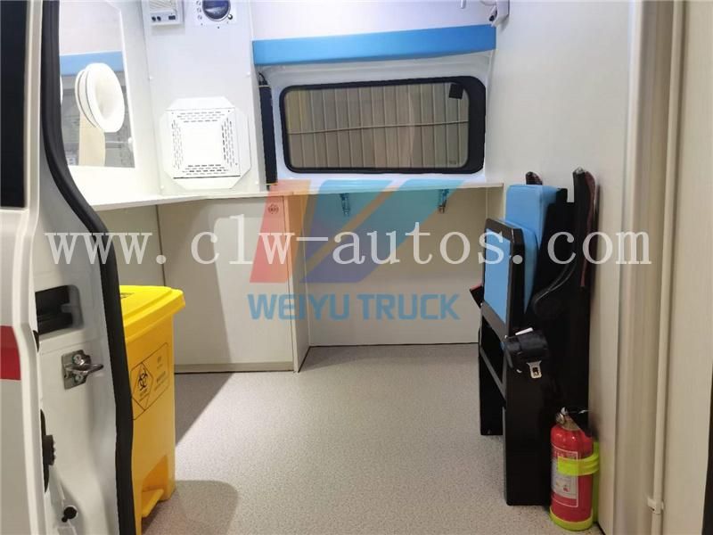 Ford Transit 4X2 V362 Mobile Negative Pressure Isolation Ambulance Car Nucleic Acid Testing Car for Sale