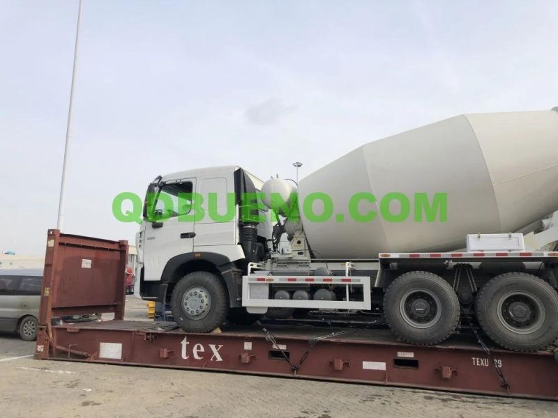 8cbm 6*4 Right Hand Driving Rhd Euro3 336HP Sinotruk HOWO Concrete Mixer Truck