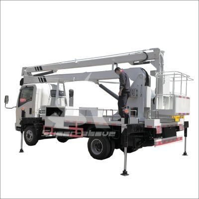 Factory Manufacture Self-Propelled Curved Arm Aerial Work Platform