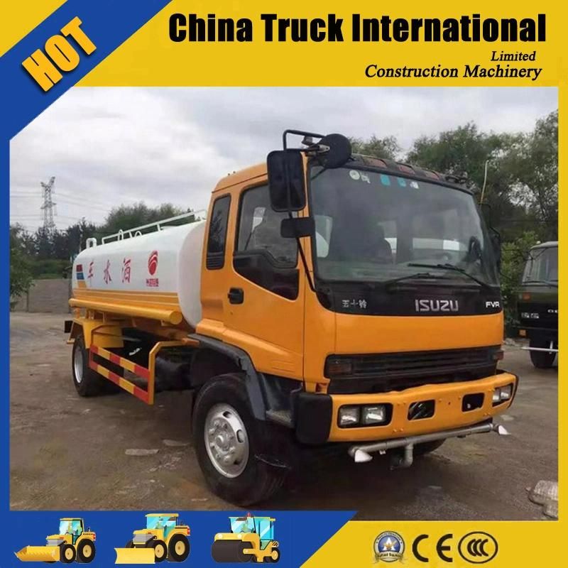 Factory Price Isuzu Fvr 4X2 6 Wheel 241 HP Water Sprinkler Truck