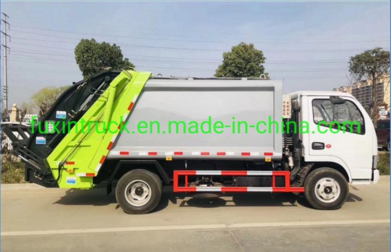 6 Cubic Meters Compression Garbage Truck