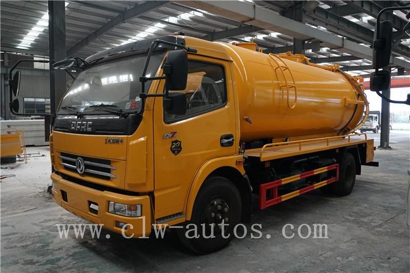 Dongfeng 4X2 Duolika Sewer Suction and High Pressure Cleaning Truck