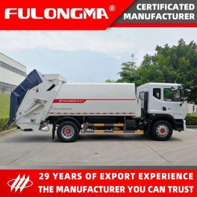 Fulongma Natural Gas Refuse Collection Vehicle for Garbage