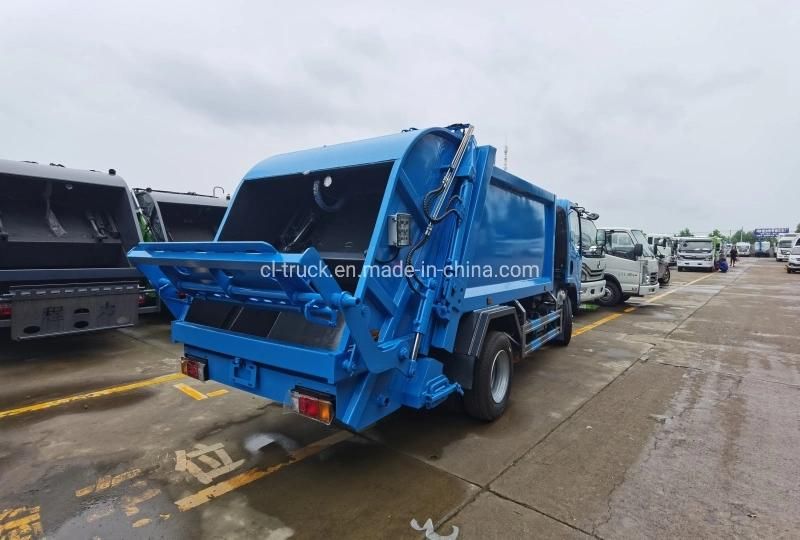 Japan 700p Isuzu 5m3 5.5m3 6m3 7m3 Compactor Garbage Waste Collection Truck