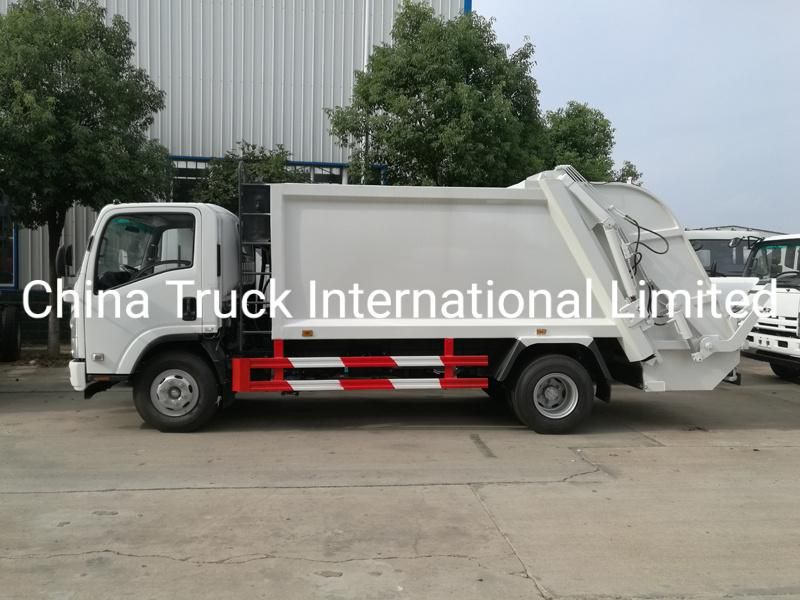 Isuzu Nqr 700p 4*2 189HP Compactor Garbage Truck