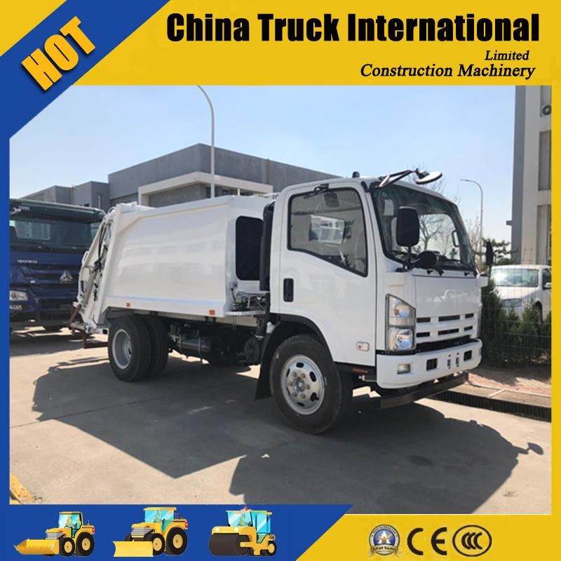 Isuzu 700p 4X2 6 Wheeler 189 HP 8m3 Compression Garbage Truck