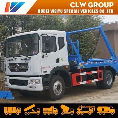 10cbm Dongfeng Refuse Rubbish Collection Truck Swing Arm Container Garbage Trucks