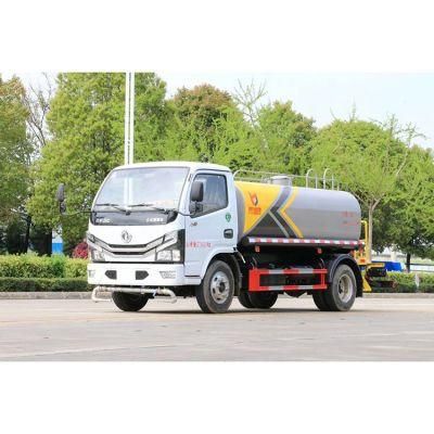 Cheap Dongfeng 4X2 Small 5 Cbm Water Tank Truck for Sale