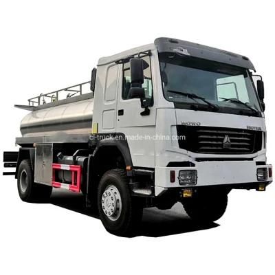 HOWO 4X4 Type Right Hand Drive Stainless Steel Water Truck 100000liters