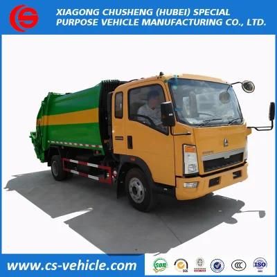 China Brand Sinotruk HOWO 4X2 Garbage Truck for Sale in Dubai