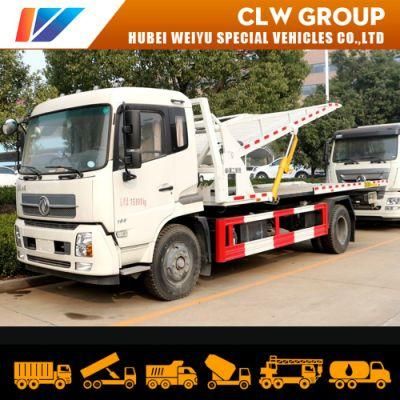 Dongfeng 1 Towing 3 Double Deck Flatbed Road Rescue Wrecker Tow Truck