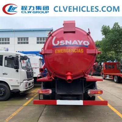 Sinotruk 10cbm Sewer Suction Truck HOWO 12m3 Vacuum Tank Truck