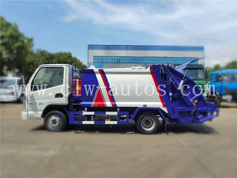 China Brand Kama 5tons 5000liters 5cbm Garbage Compactor Truck Compressed Waste Removal Truck for Environmental Services and Sanitation Services