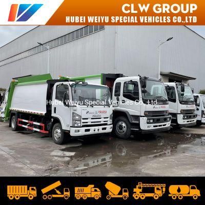 Japan Brand 8cbm 8000liters Trash Compactor Truck Refuse Compactor Truck for Sale