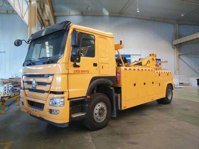 Sinotruk HOWO Heavy Duty 20 Ton Wrecker Tow Truck for Sale