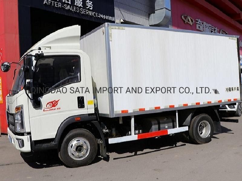 Sinotruk HOWO 4X2 Refrigerator Freezed Cooling Truck with Thermo King