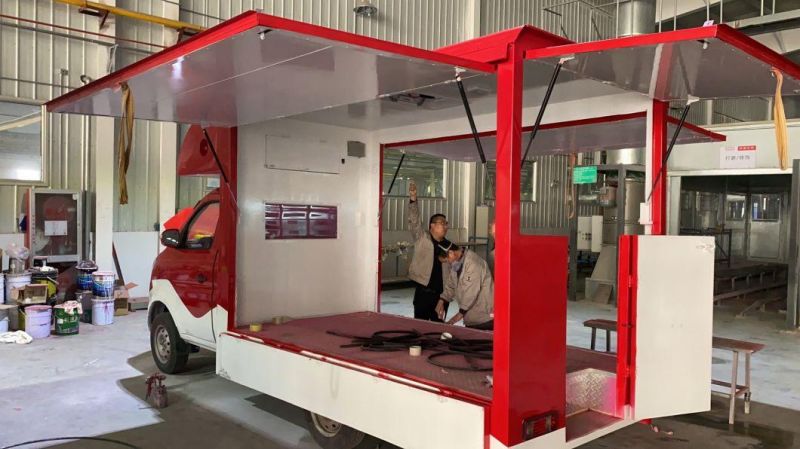 Vending Car, Wingspan Vehicle, Multifunctional Dining Car, Mobile Retail Car, Mobile Dining Car