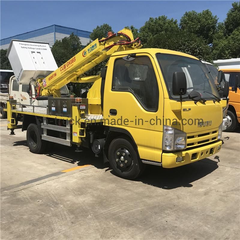 China Isuzu 22m 20m 18m 16m Aerial Working Platform Vehicle