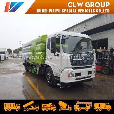 Dongfeng Tianjin 12m3 Vacuum Sweeper Truck Street Sweeper Truck for Sale