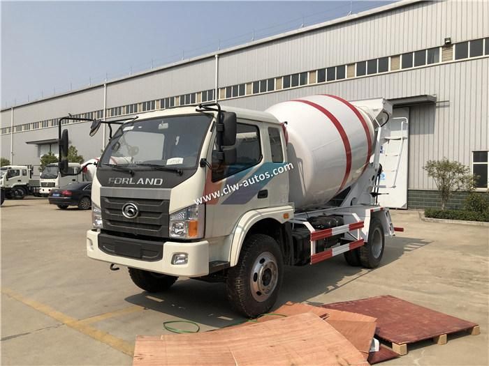 Forland 6cbm Cement Concrete Mixer Truck Construction Equipment for Concrete Mixer Plant