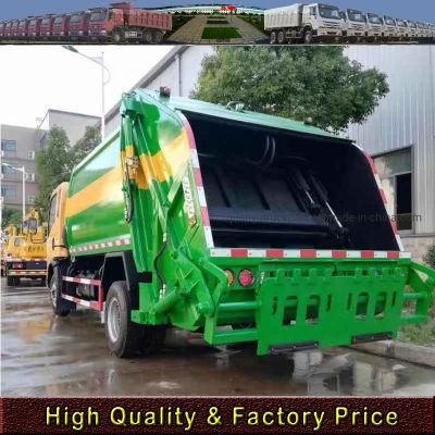 Sinotruk Golden Prince 8-10m3 4X2 Compactor Garbage Truck