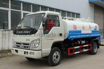 Chengli Forland 3000L Food Grade Stainless Steel Drinking Water Transport Delivery Truck Water Dispenser Truck