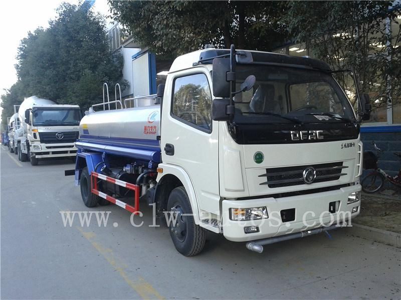 Dongfeng 4X2 Mini 4ton 4000liters 4cbm Water Tank Sprinkler Truck
