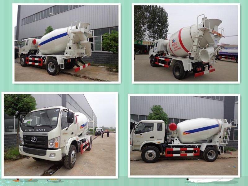 High Qualitly Foton 4X2 Concrete Mixer Truck