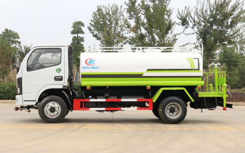 4000liters 4tons Dongfeng Water Tanker Truck 1000gallons Water Delivery Truck