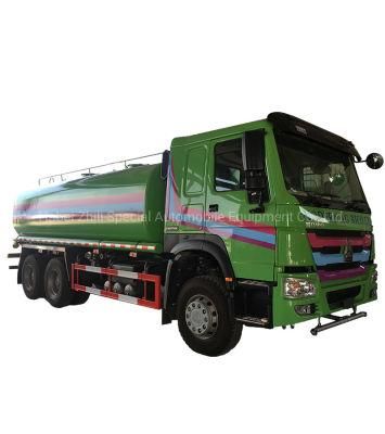 Sinotruk HOWO 6X4 20cbm 20000liter Water Bowser Truck