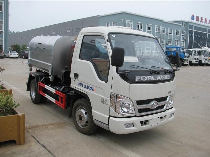 Factory Supplied 3000 Liters Hooklift Garbage Truck Which Cheap Price