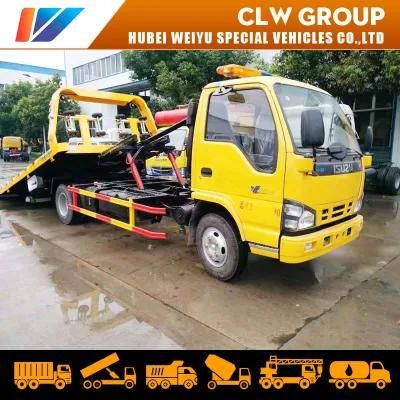 Isuzu 100p Wheel Lift Tilt Tray Body Flatbed Rollback Tow Wrecker Car Carriers Flat Bed Hauler