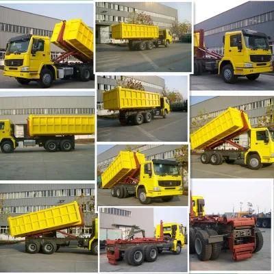 Heavy Duty Hook Arm Garbage Truck with Detached Bin