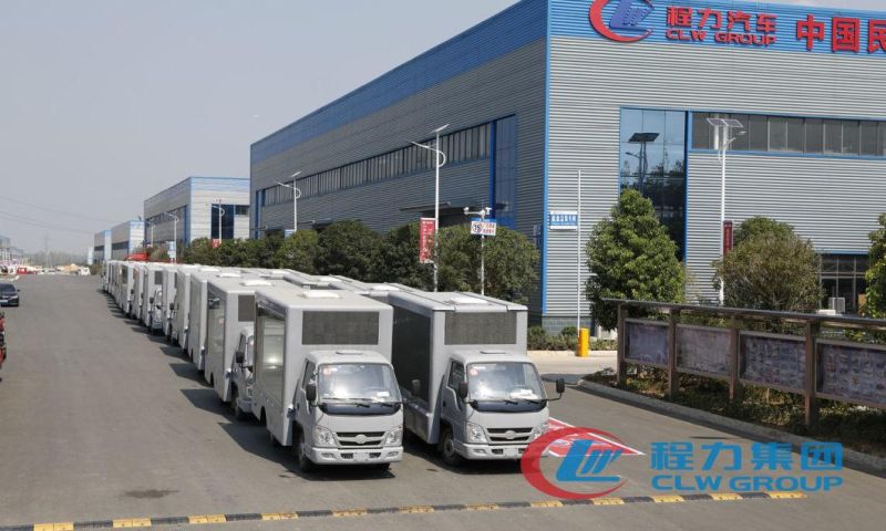 JAC P4 P5 P6 P8 Full Color Mobile LED Advertising Truck China Digital Mobile Billboard Truck for Outdoor Road Show