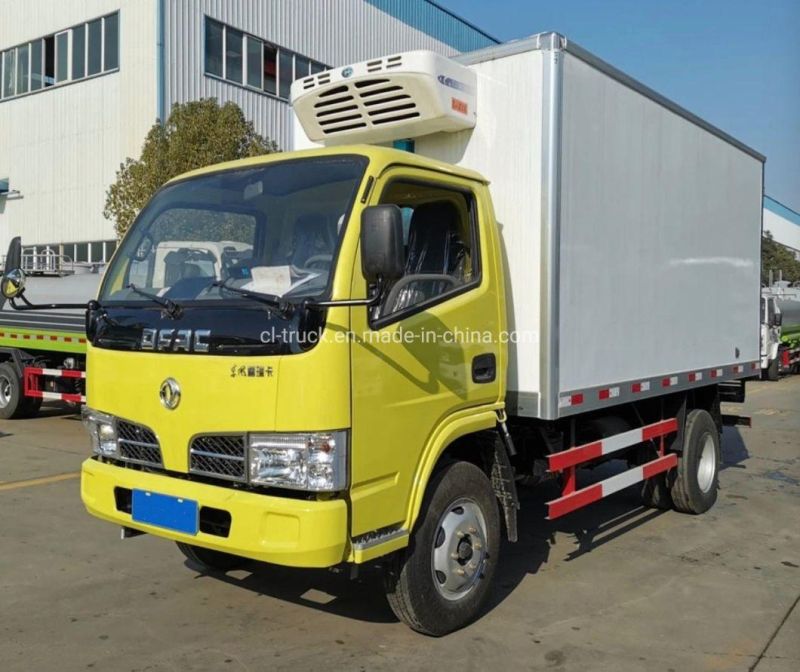 Good Quality DFAC 4000kgs 5000kgs Rhd LHD Dongfeng Thermo King Refrigerated Truck Body