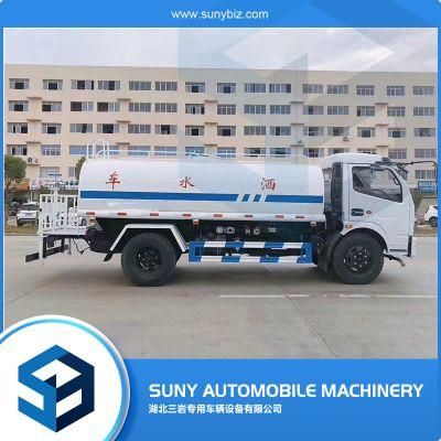 6cbm Dongfeng Water Bowser Truck Used Water Truck for Sale in Japan