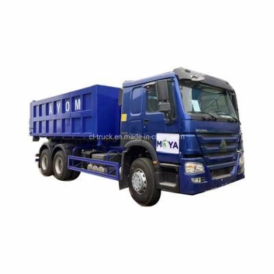 HOWO 10 Wheels Roll off Container Garbage Truck for Sale