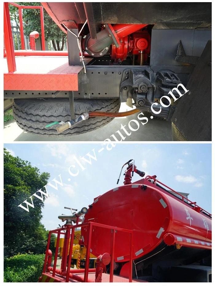 Dongfeng All Wheel Drive 4X4 Water Tank Truck Fire Rescue Water Tank Truck