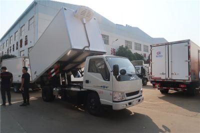 Good Quality Jmc Refrigerator Truck with Dump Lifting